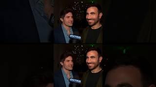 #TedLasso’s Brett Goldstein & Phil Dunster joke about facing off at the #Emmys! ️ #shorts
