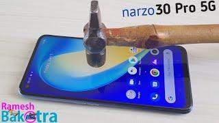 Realme Narzo 30 Pro Screen Scratch Test