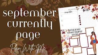 Plan With Me| Happy Planner Currently Page Idea ft. AmberPlansHerDay Sticker Sheets