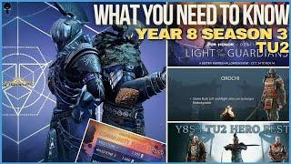 For Honor Year 8 Season 3 TU2 in 12 Mins - 2x Hero Skins, Patch Notes, Weapons, Destiny Event Collab