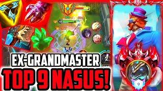 Wild Rift | Ex Grandmaster Nasus DESTROYS EMERALD PLAYERS 11 KILLS!! 600 STACKS!! (Top 9 Nasus)