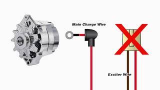 One Wire Alternator Warning Light