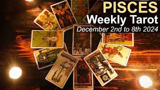 PISCES WEEKLY TAROT READING "A CATALYST FOR HEALING" December 2nd to 8th 2024 #weeklytarotreading