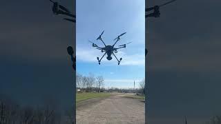 Test flying a recently repaired Yuneec Typhoon H