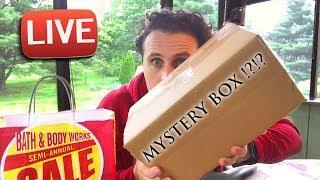 LIVE - Mystery BOX  - Bath & Body Works Semi Annual Sale - Q&A