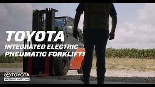 Toyota Integrated Electric Pneumatic Forklifts