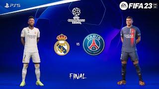 FIFA 23 - Real Madrid vs PSG | UEFA Champions League Final | PS5™ Gameplay [4K60]