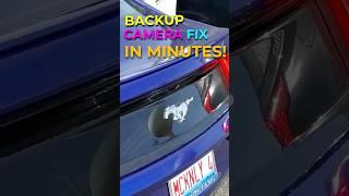 2014-2019 Mustang Backup Camera Not Working? Check This First! 
