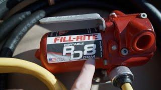 Fill-Rite 12V DC Fuel Transfer Pump Unboxing