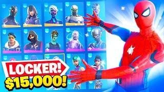 MY $15,000 FORTNITE LOCKER! (OG RARE SKINS)