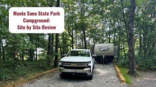 Monte Sano State Park Campground: Site by Site Video Tour and Review