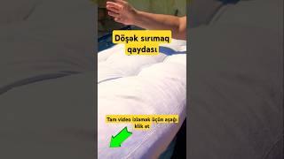 DÖŞƏK SIRIMAQ QAYDASI #shorts