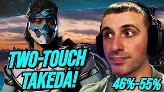 TAKEDA IS A TWO-TOUCH CHARACTER! *ADVANCED COMBO TUTORIAL*: MORTAL KOMBAT 1!