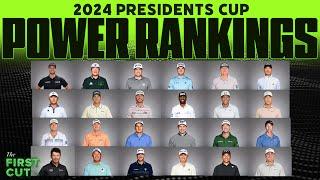 Ranking the 2024 Presidents Cup Players 1-24! - Tier List | The First Cut Podcast