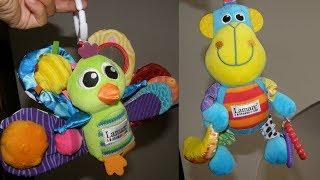 Lamaze Play & Grow Jacques The Peacock bird and Lamaze Morgan the Monkey Play and Grow