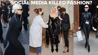 Did Social Media Kill Fashion? (Balenciaga Fall 2022 Haute Couture Review)