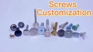 How custom screws are look like—— Shi Shi Tong Custom Screws Manufacturer——Screws Customization
