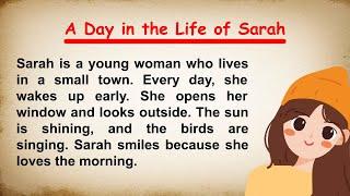 A Day in the Life of Sarah | Learning English Stories ABC