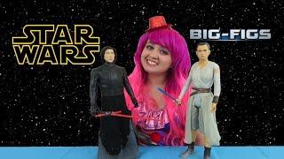 Star Wars Kylo Ren & Rey Big Figs | TOY REVIEW | KiMMi THE CLOWN | STAR WARS WEEK