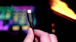 Vention USB-C 3A fast charging data cable with stylish led light