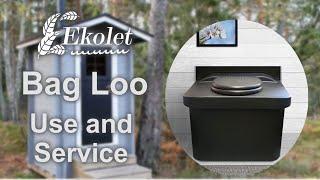 Ekolet Bag Loo - Composting eco toilet