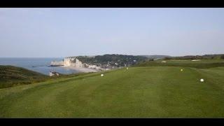 Golf d'Etretat vu du ciel - Trou 11