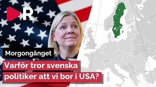 Morgongänget: Tror svensk media att vi bor i USA?