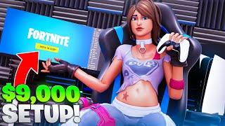 My PS5 Fortnite Gaming & Streaming Setup Tour (2021) | Devour Soy Gaming Room Tour