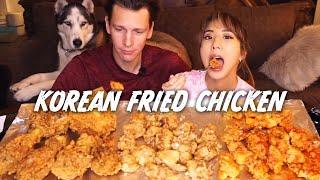 KOREAN vs. AMERICAN FRIED CHICKEN (judged by a German) · YB vs. Food