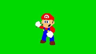 Gmod Mario 64 dancing green screen