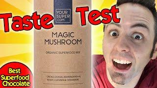 BEST SUPERFOOD CHOCOLATE? | YourSuper Magic Mushroom Taste Test & Review