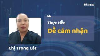 Chị Trọng Cát  là chủ một doanh nghiệp tư nhân đã nói gì về Human Design with MiEdu