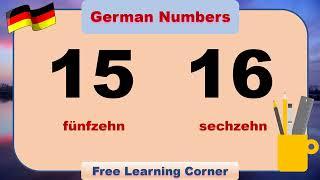 Learn EASY German Numbers 1 to 1 Billion