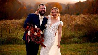 Britta + Michael // Fall Wedding at Sugar Hollow Retreat