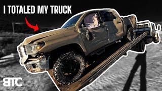 I TOTALED MY TRUCK | GIANT BUCKS | BTC 4K