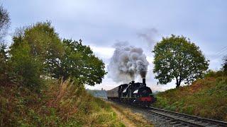 Double LMS livered Lanky Tanks - East Lancs Steam Gala 2024