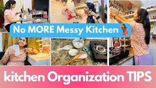 Non Modular KITCHEN ORGANIZATION IDEAS | NO-COST kitchen HACKS | Ultimate STORAGE SOLUTION Ideas