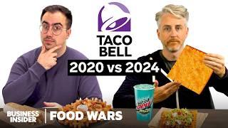 US vs UK Taco Bell 2020 vs 2024 | Food Wars | Insider Food