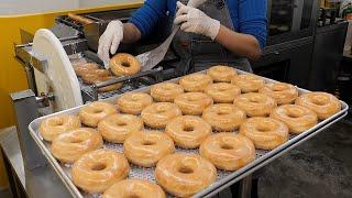 Donuts Automatic Machine! Ring Donuts with Various Toppings - Korean Donut Shop