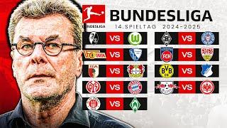 14th matchday - BUNDESLIGA KICKTIPP 2024/2025