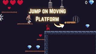 How to make Player Jump on MOVING PLATFORM UNITY with C# | Collision & Parent child in Unity Engine!