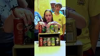 Guess The Can Spot! #family #funny #comedy #viral #fun #summerfun #soda #cans