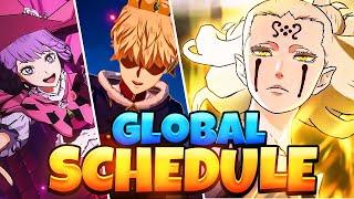 UPDATED BANNER SCHEDULE! WHAT TO SUMMON ON? LICHT (AWAKENED) *MAYBE* SOON? | Black Clover Mobile