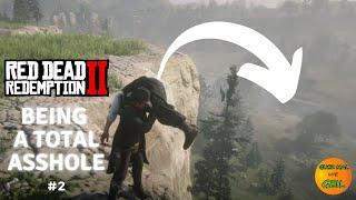 Guck mal wie geil: Red Dead Redemption 2 | Being a total asshole #2