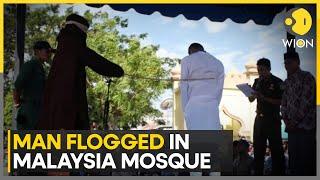 Malaysian Man Publicly Flogged In Mosque | World News | WION