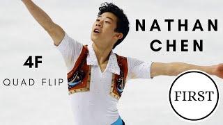 NATHAN CHEN FIRST QUAD FLIP (4F)