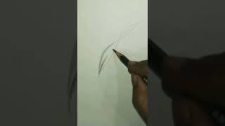 How to draw leaf attached to stem of a plant PART1 #art#artist#artwork#drawing#@Maitris_Art_Classes