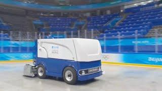 National Indoor Stadium starts making ice for Beijing 2022 hockey events