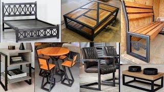 70+Iron furniture design with wood | Best ideas for home decor furniture  | metal table