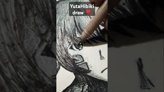 "Epic Yūta Hibiki Sketch from SSSS.Gridman | Watch the Process!"#shots #YutaHibiki #AnimeArt